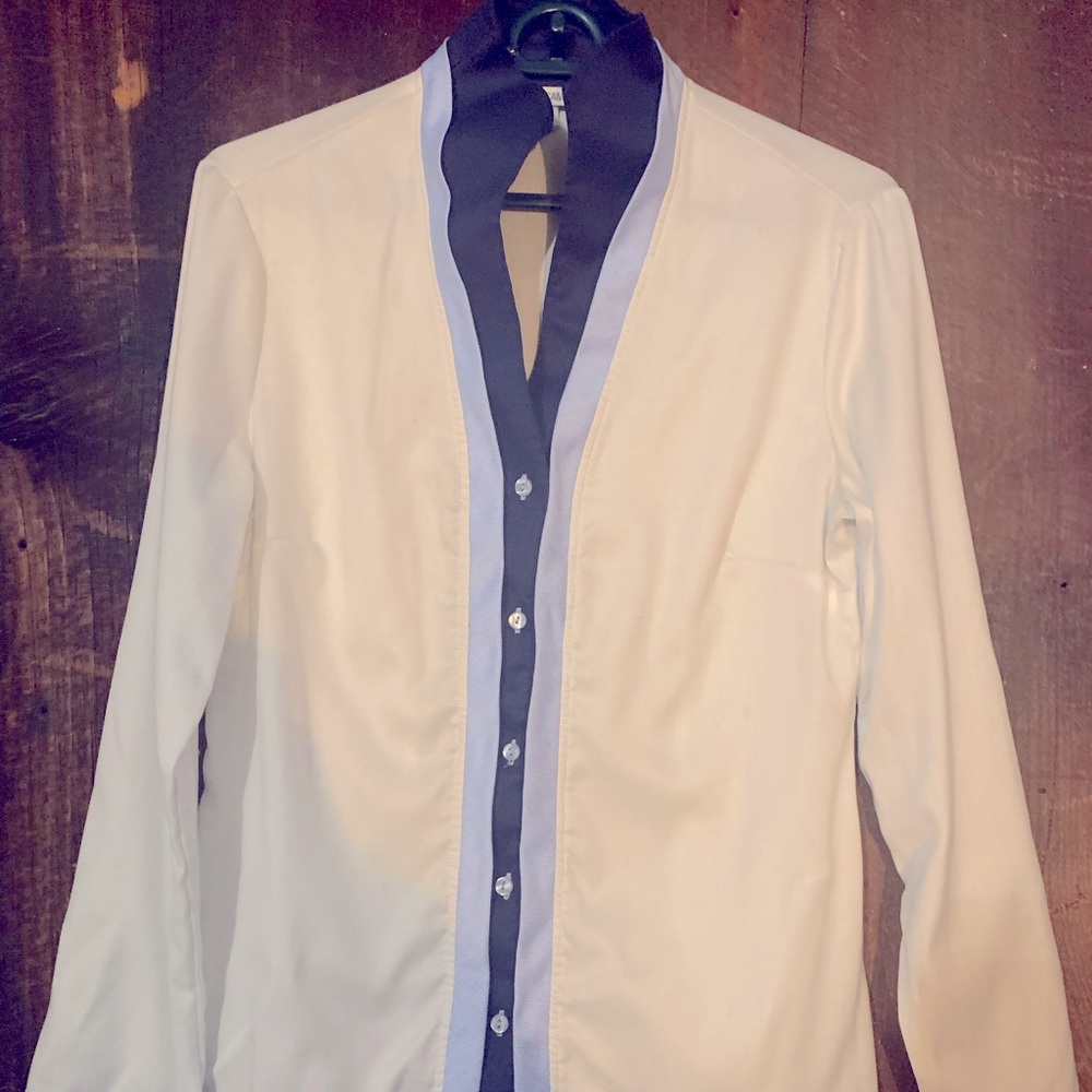 Naracamicie, Size I blue and white blouse